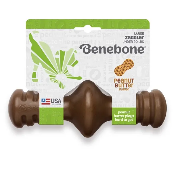 1ea Benebone Large Peanut Zaggler - Treats